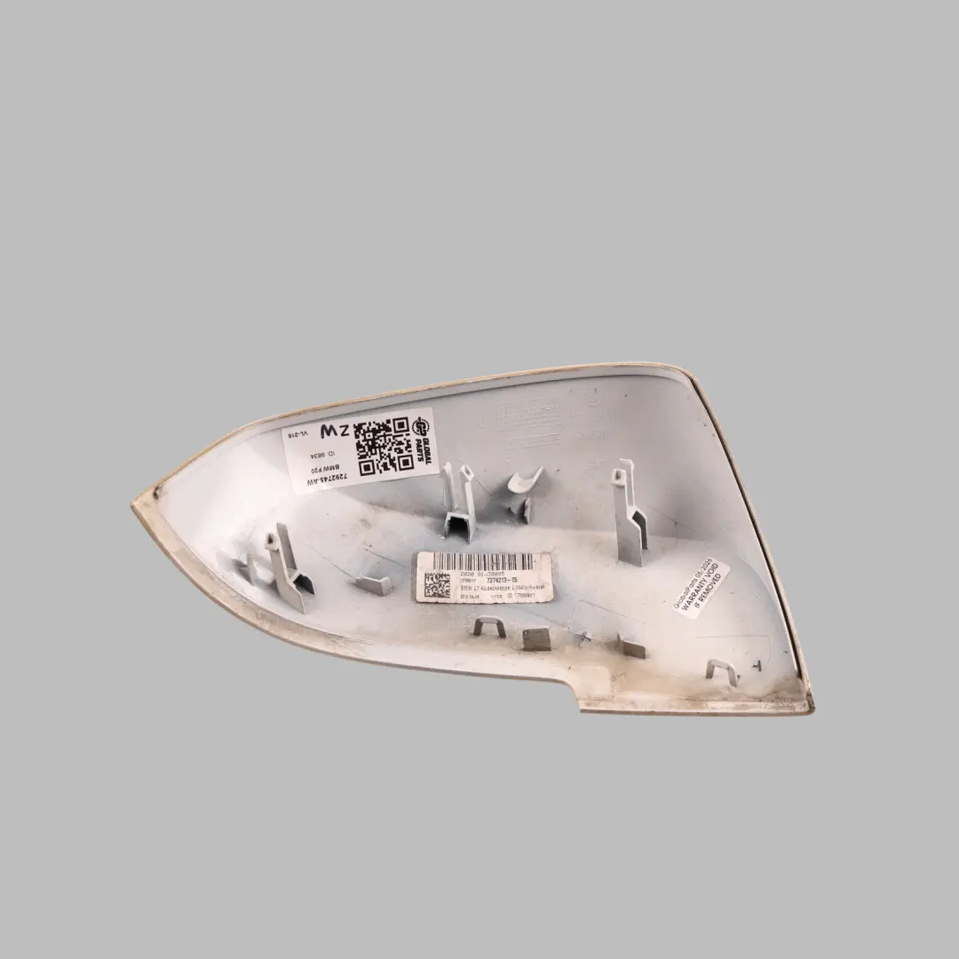 Copri specchietto retrovisore BMW F20 F30 Calotta sinistra Alpinweiss 300 per con numero di parte 7292745 Copri specchietto retrovisore BMW F20 F30 Calotta sinistra Alpinweiss 300 - SKU 7292745-AW - Numero di parte 7292745