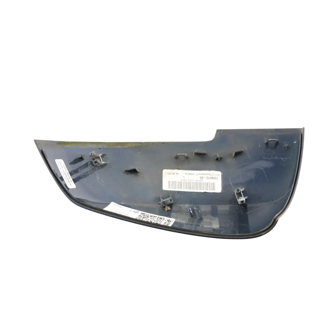  Wing Mirror Cover BMW F20 F30 1 Cover Cap Casing Right O/S Tiefseeblau Blue A76 - SKU 7292746-DSB - Part number 7292746