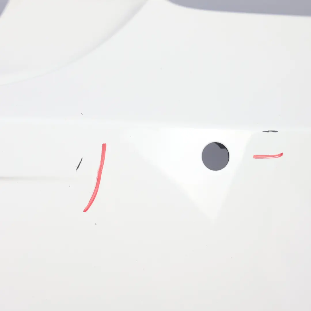 BMW F20 F21 Rear Bumper Trim Panel Alpinweiss 3 Alpine White - 300 - SKU 7293557-AW - Part number 7293557