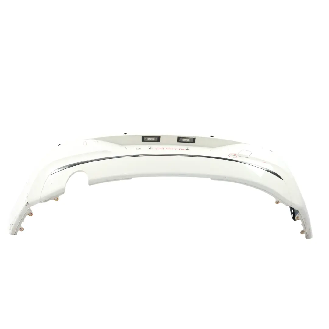 Bumper Trim Panel Alpinweiss 3 Alpine White - 300 to BMW F20 F21 Rear with Part number 7293557 BMW F20 F21 Rear Bumper Trim Panel Alpinweiss 3 Alpine White - 300 - SKU 7293557-AW - Part number 7293557