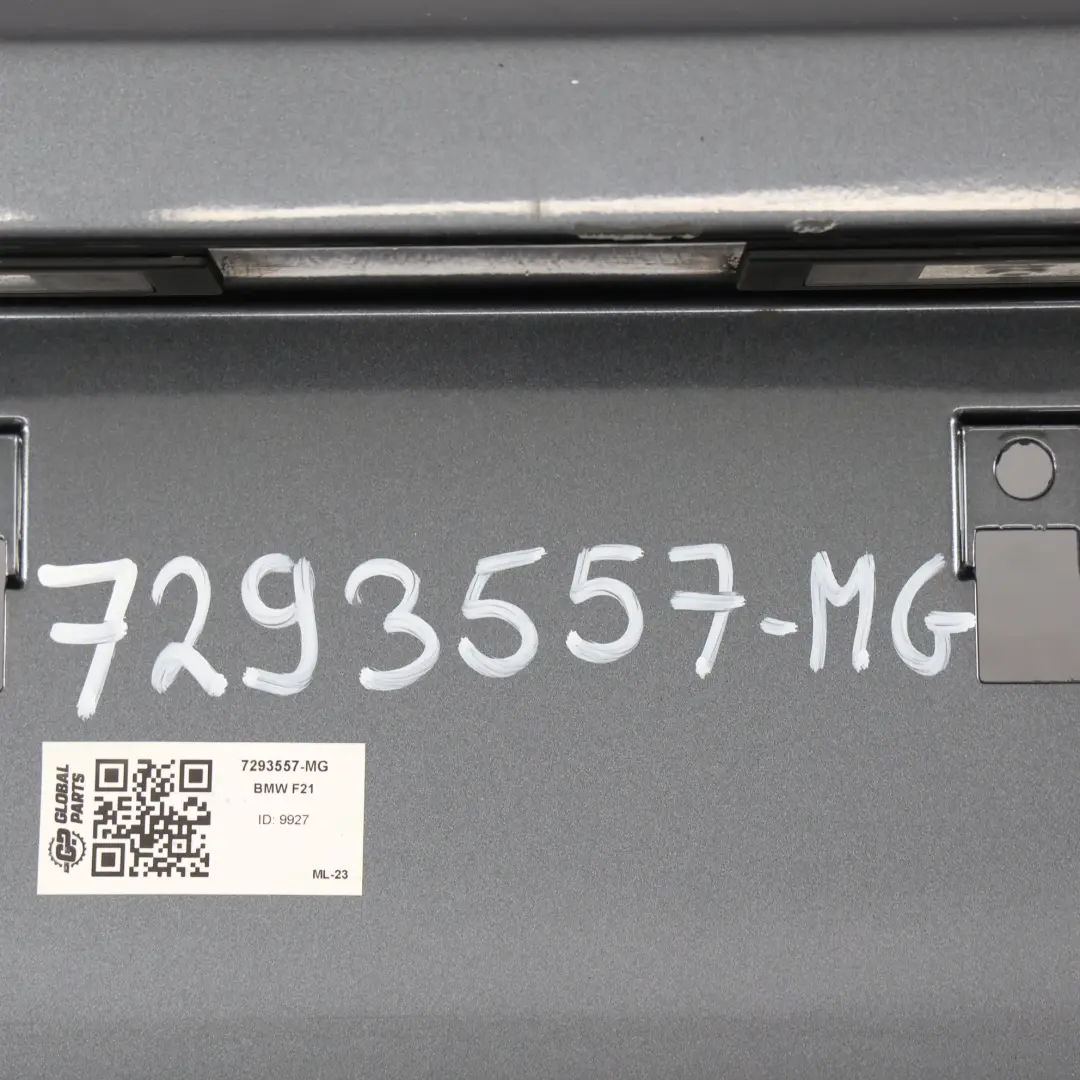 BMW F20 F21 Zderzak Tylny Mineralgrau Szary Metalik - B39 - SKU 7293557-MG - Numer Części 7293557