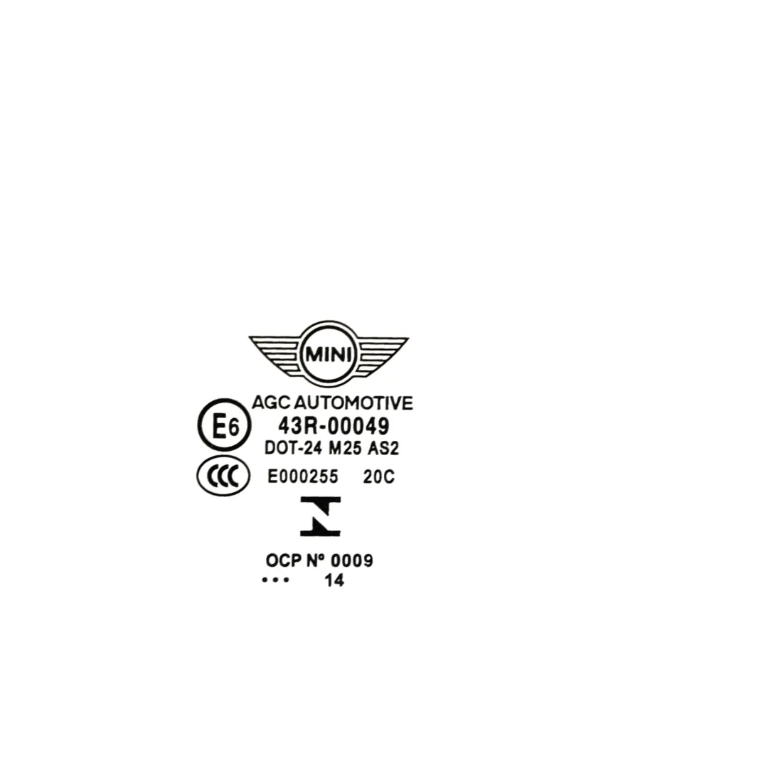 Mini F56 F57 Door Front Right O/S Panel Blazing Red II Metallic - B83 - SKU 7294266-BRMII - Part number 7294266