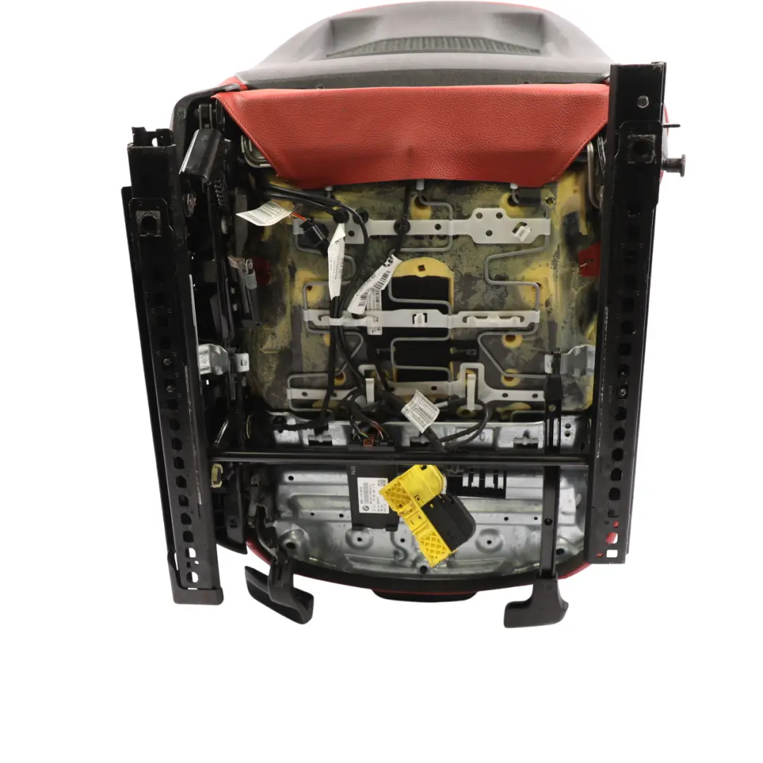 Fotel Lewy Przód M Sport Podgrzewany Skóra Korall Rot Red do BMW F30 o numerze 7295147 BMW F30 Fotel Lewy Przód M Sport Podgrzewany Skóra Korall Rot Red - SKU 7295147-4 - Numer Części 7295147