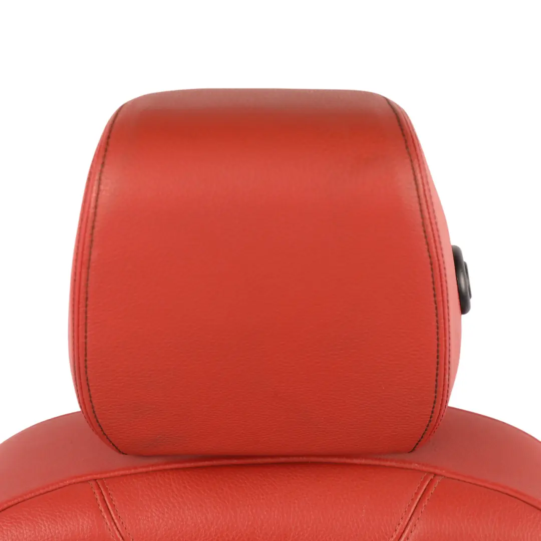 Front Seat Left N/S M Sport Heated Leather Korall Rot Red to BMW F30 with Part number 7295147 BMW F30 Front Seat Left N/S M Sport Heated Leather Korall Rot Red - SKU 7295147-4 - Part number 7295147