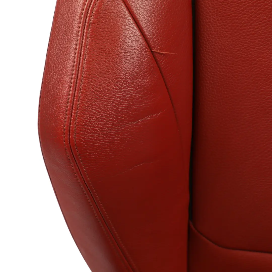 BMW F30 Front Seat Left N/S M Sport Heated Leather Korall Rot Red - SKU 7295147-4 - Part number 7295147