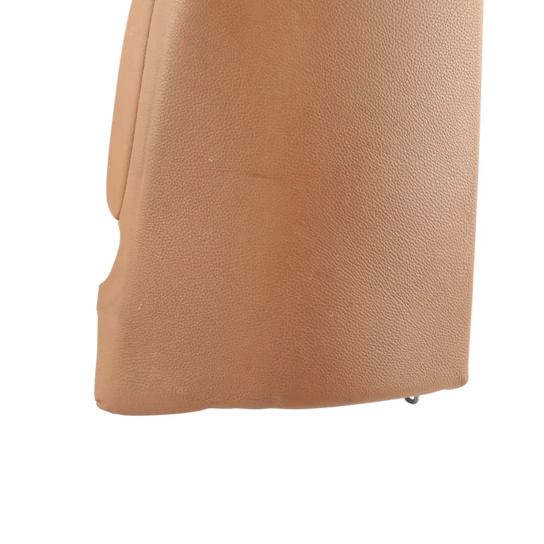 Bench Left N/S Lateral Panel Leather Saddle Brown to BMW F31 Touring Rear Seat with Part number 7306191 BMW F31 Touring Rear Seat Bench Left N/S Lateral Panel Leather Saddle Brown - SKU 7306191 - Part number 7306191
