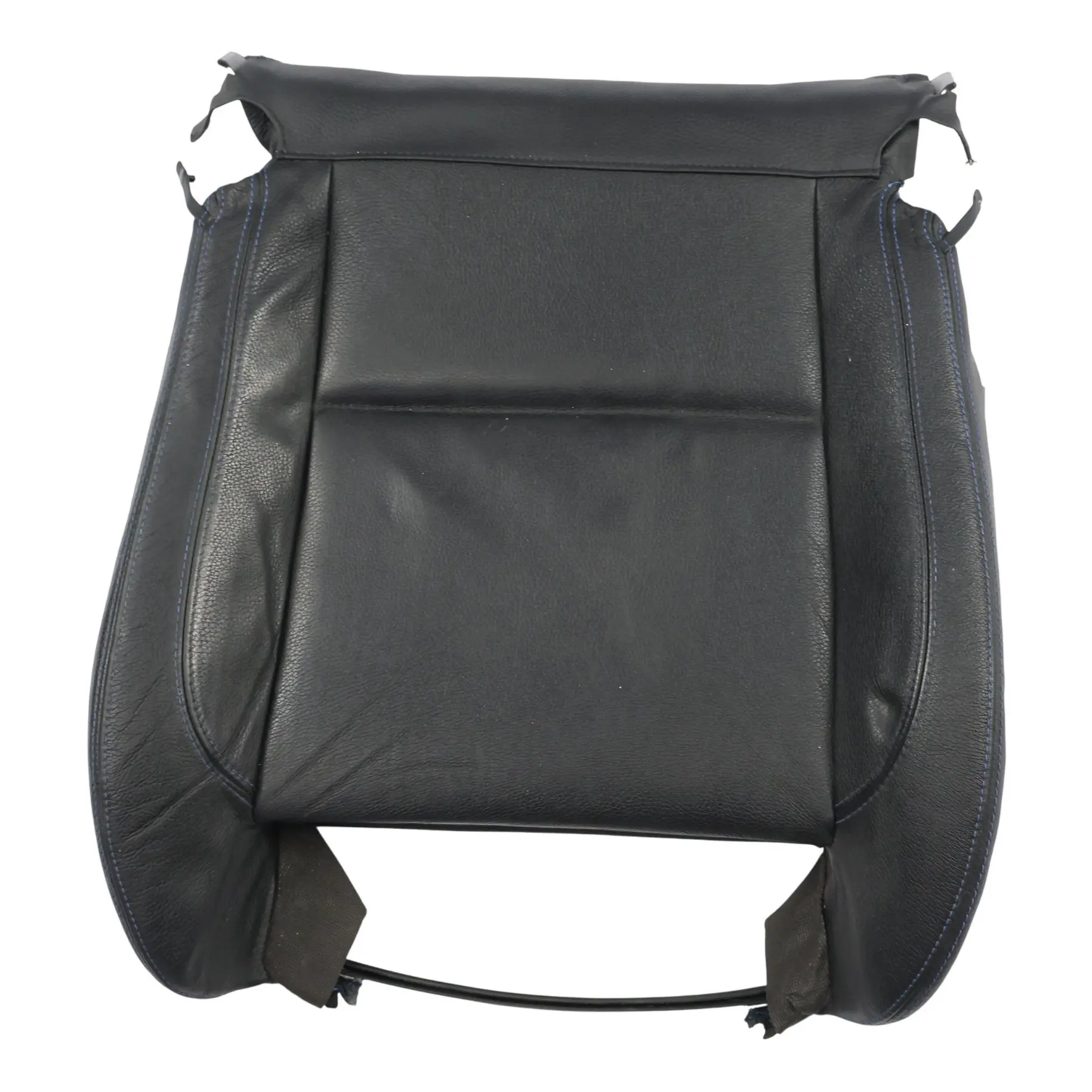 BMW E90 LCI Sport Funda Asiento Base Cuero Negro Delantero Izquierdo Derecho