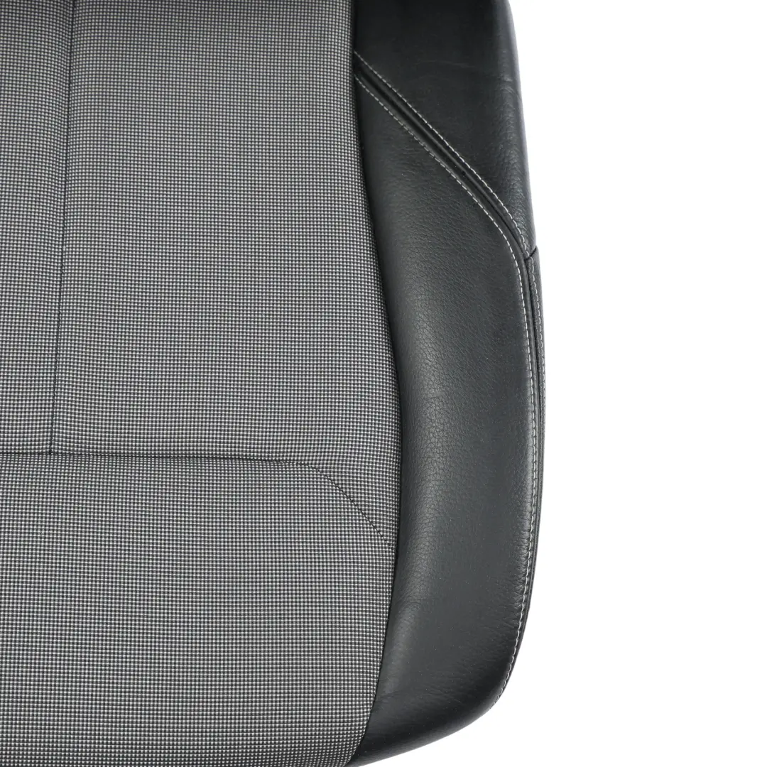 Sedile Anteriore Destro Interno Tessuto Pelle Nero Bianco per BMW F20 con numero di parte 7312422 BMW F20 Sedile Anteriore Destro Interno Tessuto Pelle Nero Bianco - SKU 7312422-2 - Numero di parte 7312422