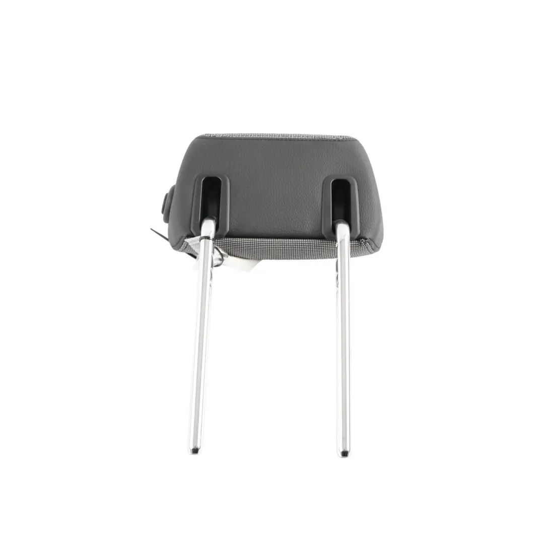 BMW F20 F21 Rear Seat Headrest Left Right N/O/S Cloth Leather Metro Silver Black - SKU 7315427 - Part number 7315427