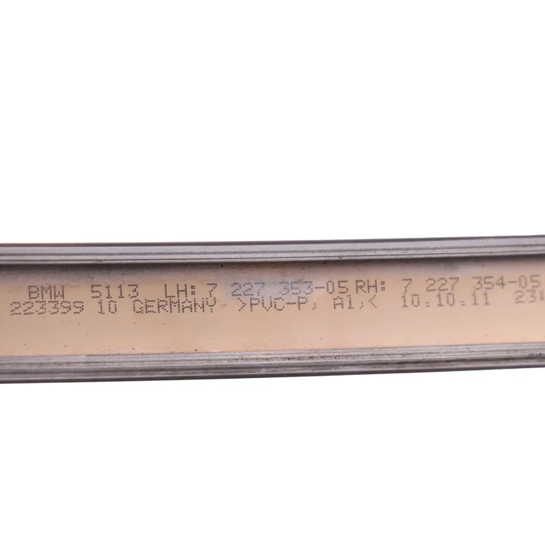 Roof Moulding Railing Trim Strip Right O/S Spacegrau - A52 to BMW F13 with Part number 7327968 BMW F13 Roof Moulding Railing Trim Strip Right O/S Spacegrau - A52 - SKU 7327968-SCG - Part number 7327968