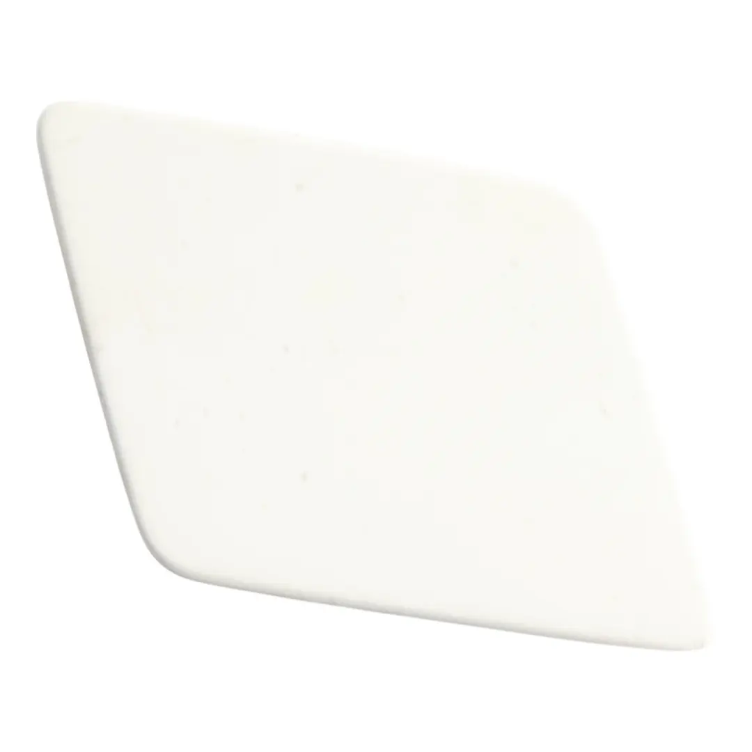 Front Bumper Hook Tow Eye Cover Alpinweiss 3 White - 300 to BMW F10 LCI with Part number 7332838 BMW F10 LCI Front Bumper Hook Tow Eye Cover Alpinweiss 3 White - 300 - SKU 7332838-AW - Part number 7332838