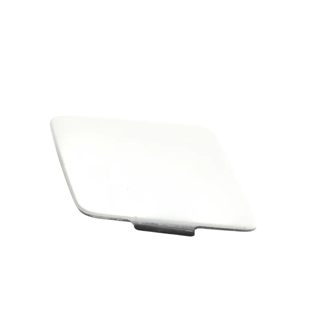 BMW F10 LCI Front Bumper Hook Tow Eye Cover Alpinweiss 3 White - 300 - SKU 7332838-AW - Part number 7332838
