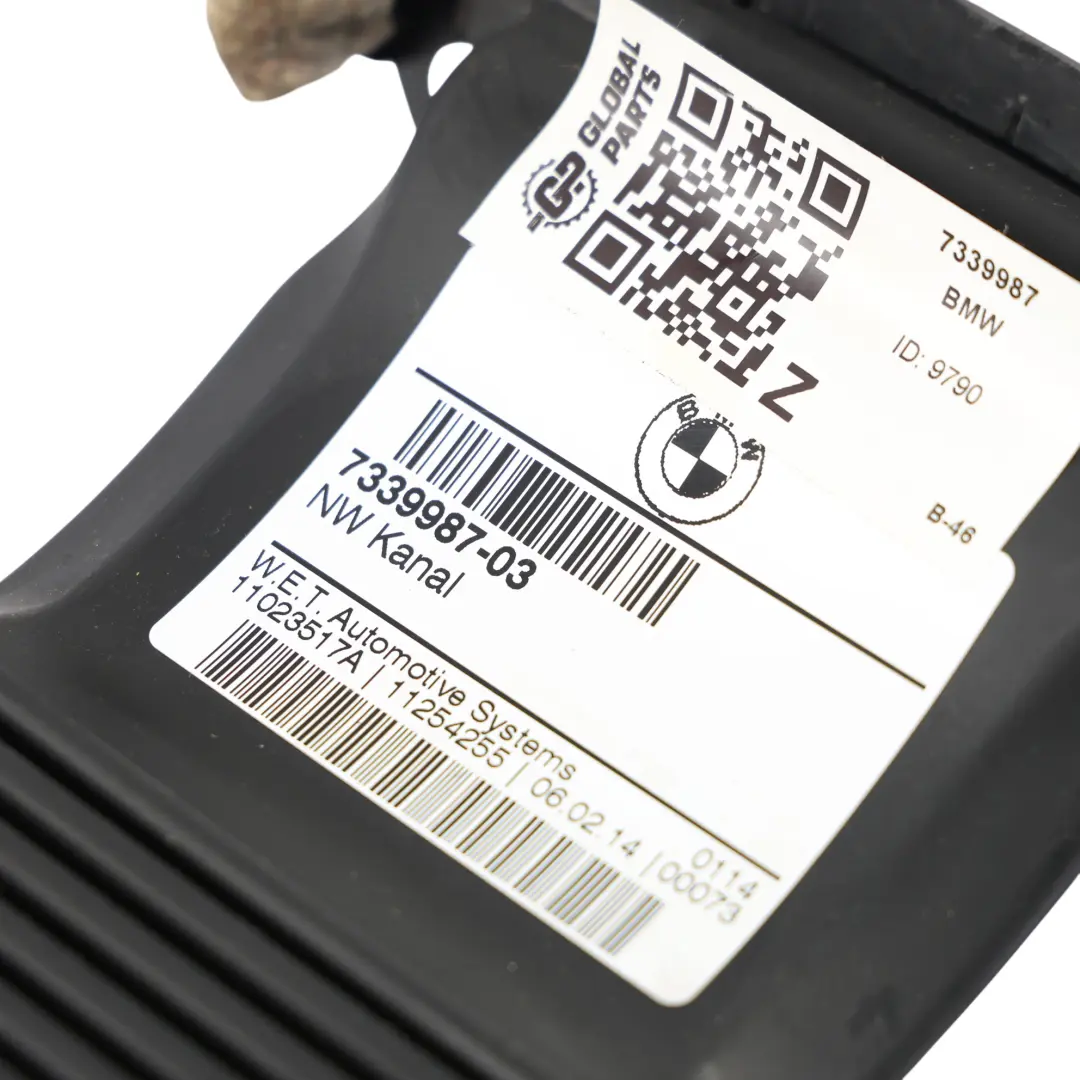 BMW F33 F33 LCI F83 F83 LCI Vordersitz Kühlung Gebläse Nacken Kanal - SKU 7339987 - Teilenummer 7339987