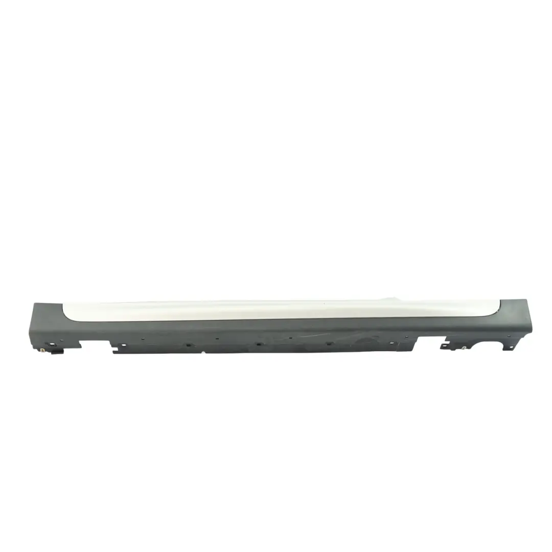 Side Skirt Left N/S JCW Sill Panel White Silver Metallic - A62 to Mini F56 with Part number 7352151 Mini F56 Side Skirt Left N/S JCW Sill Panel White Silver Metallic - A62 - SKU 7352151-WS - Part number 7352151