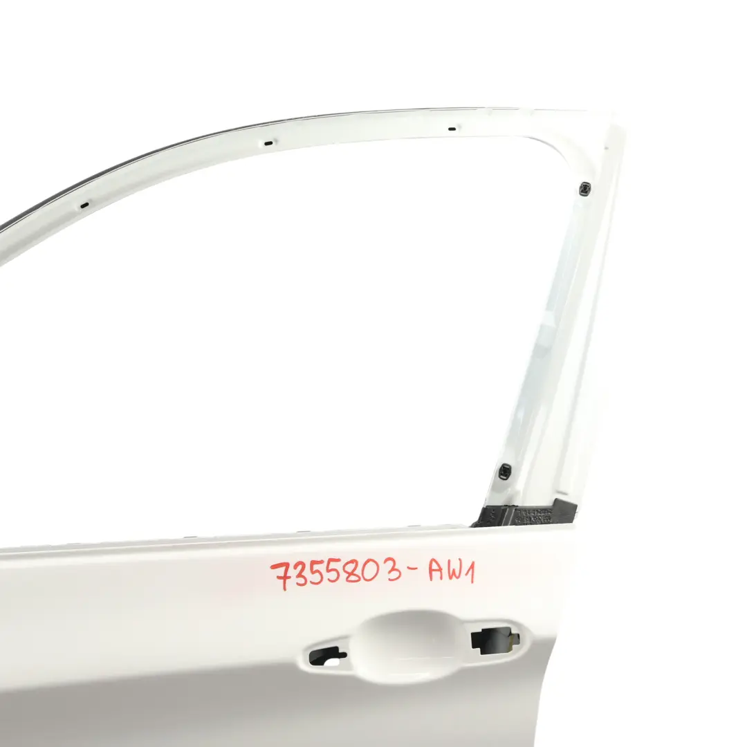 BMW X3 F25 Puerta Delantera Izquierda Alpinweiss Blanco Alpino 3 - 300 - SKU 7355803-AW1 - Número de pieza 7355803