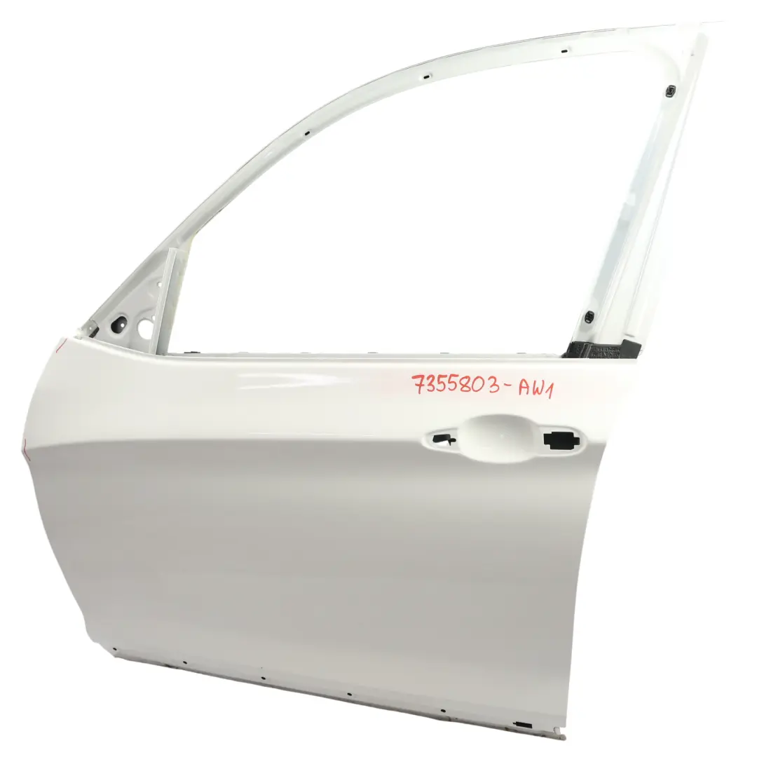 Door Front Left N/S Alpinweiss Alpine White 3 - 300 to BMW X3 F25 with Part number 7355803 BMW X3 F25 Door Front Left N/S Alpinweiss Alpine White 3 - 300 - SKU 7355803-AW1 - Part number 7355803