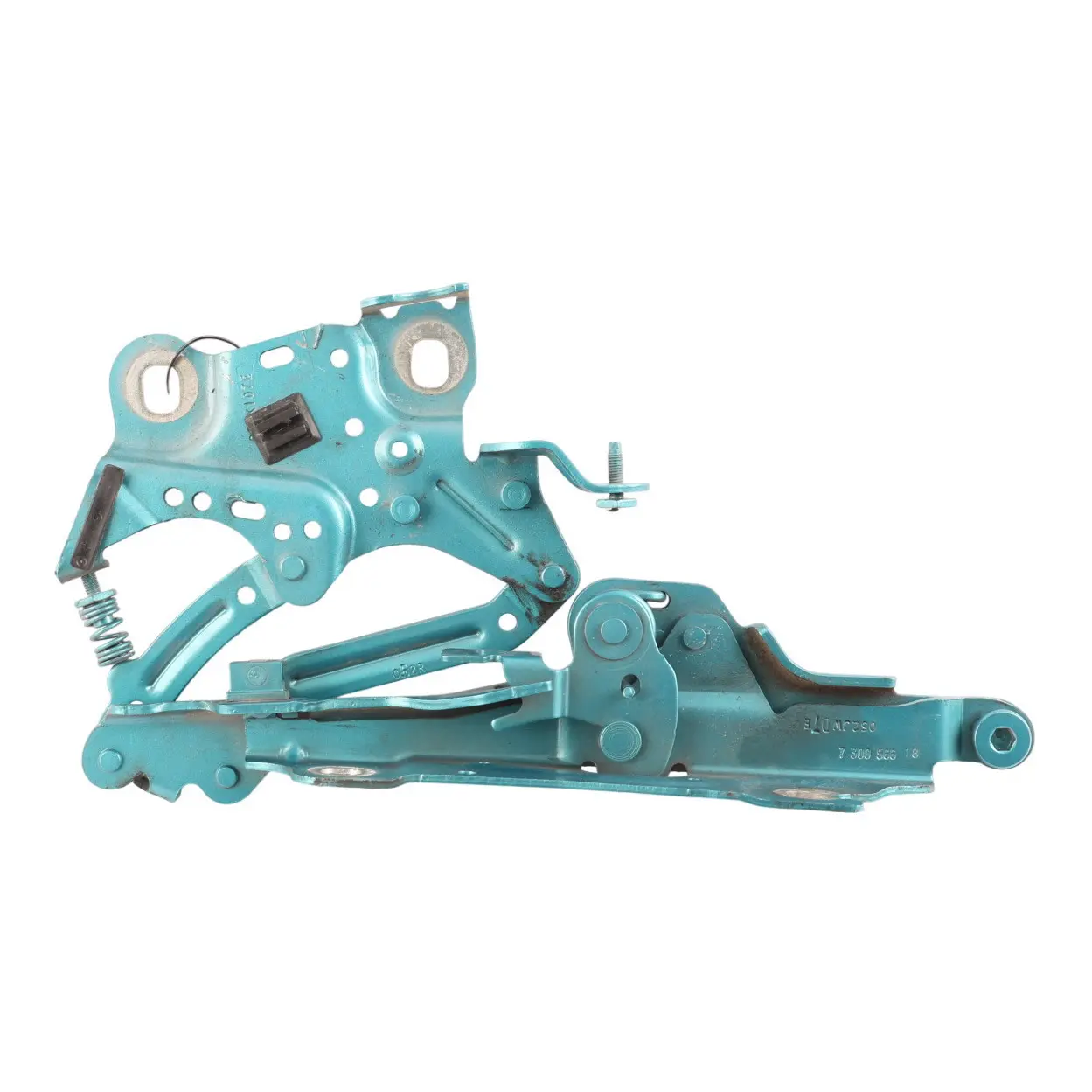 Mini F55 F56 F57 Engine Hood Bonnet Hinge Right O/S Caribbean Aqua - C2E