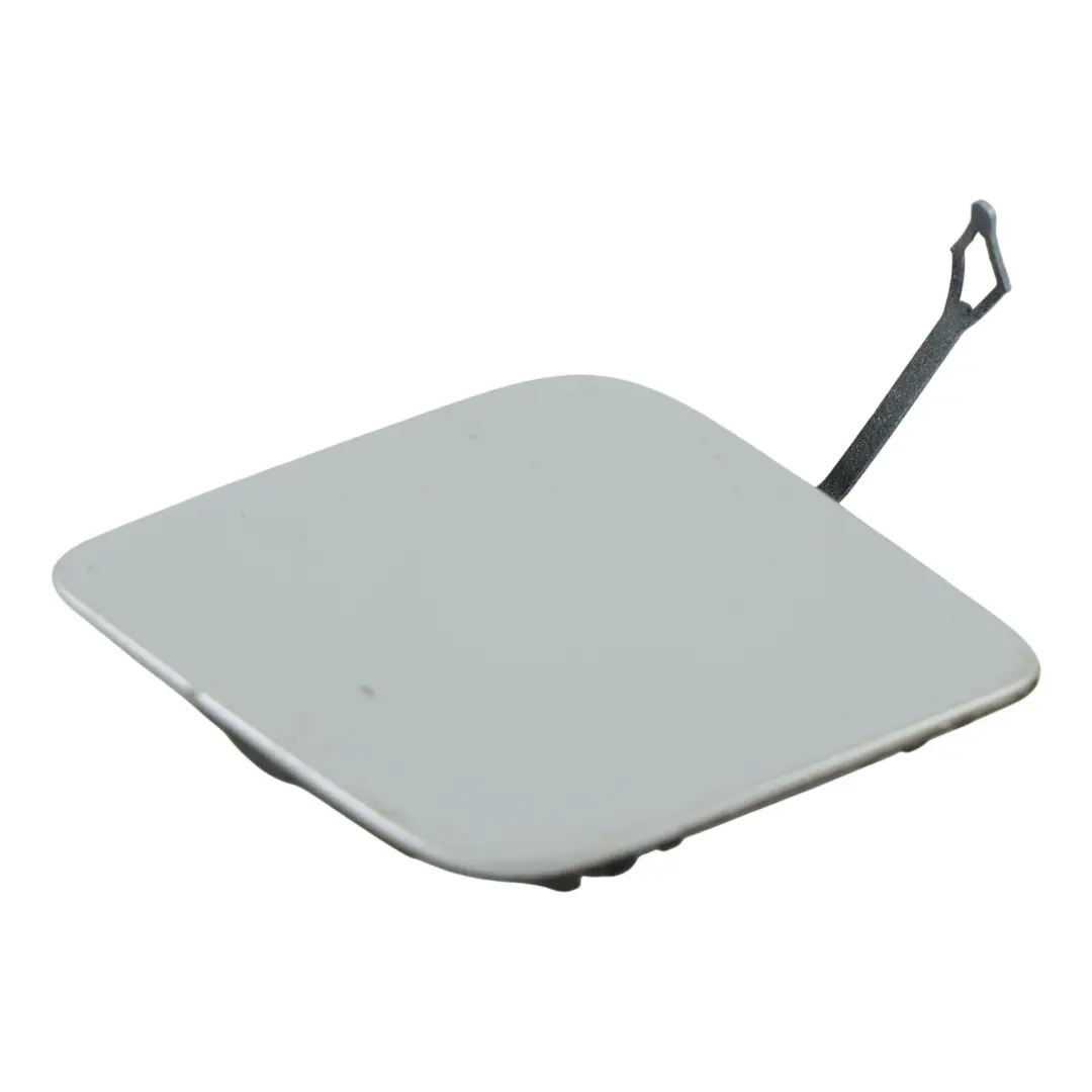 BMW F20 LCI Rear Bumper Towing Eye Hook Cover Flap Mineral White - A96 - SKU 7371751-MW - Part number 7371751