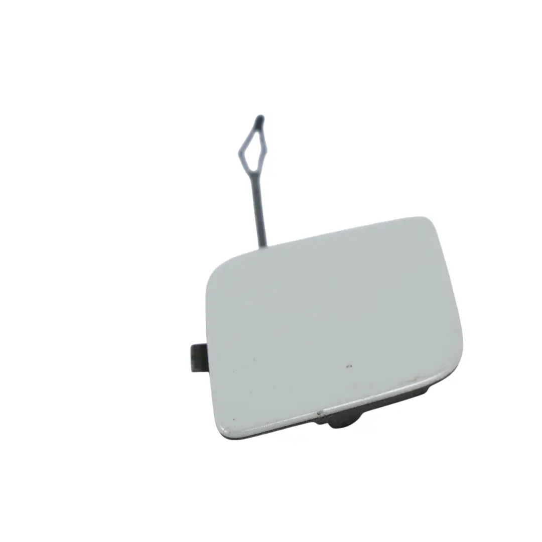 Bumper Towing Eye Hook Cover Flap Mineral White - A96 to BMW F20 LCI Rear with Part number 7371751 BMW F20 LCI Rear Bumper Towing Eye Hook Cover Flap Mineral White - A96 - SKU 7371751-MW - Part number 7371751