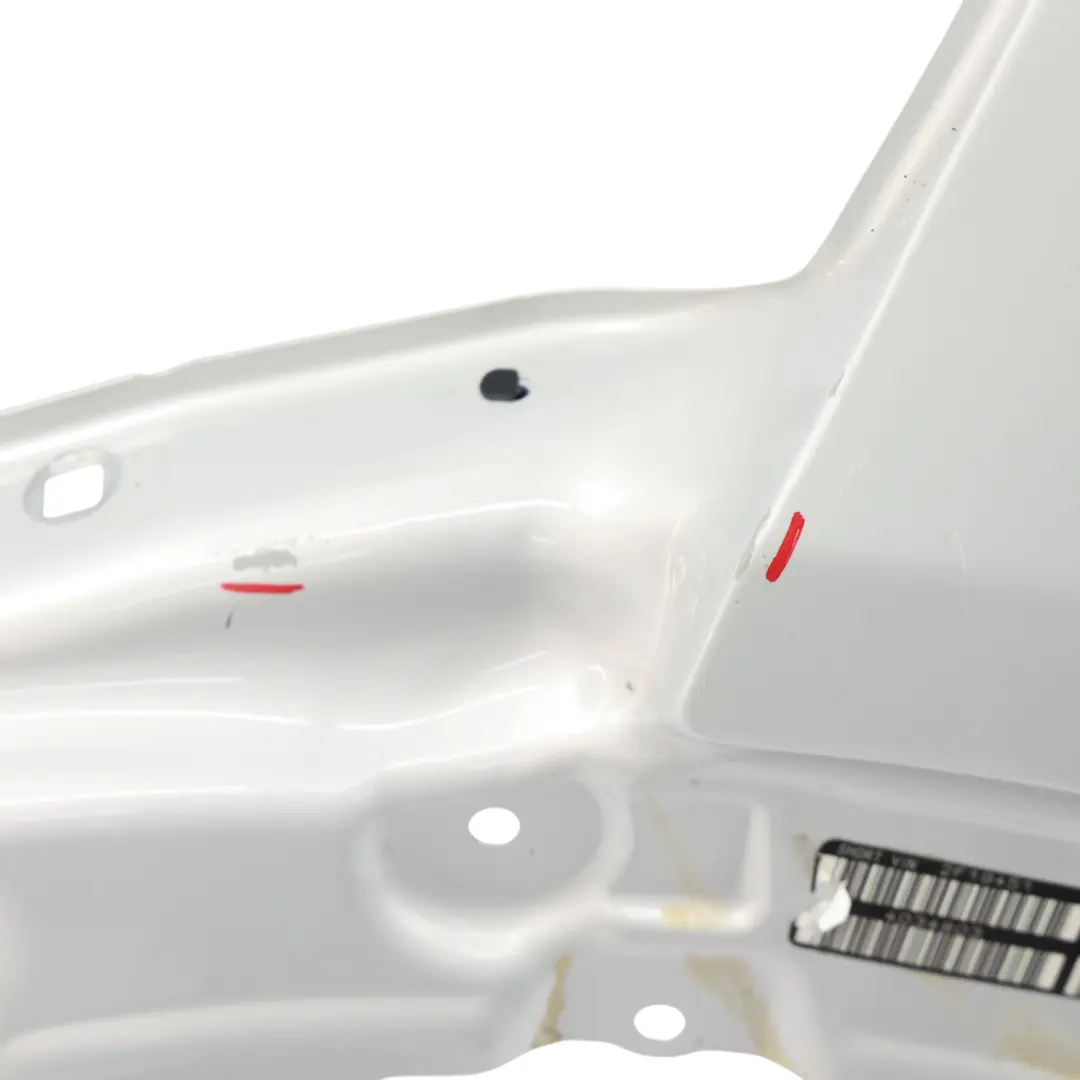 Front Left N/S Side Wing Panel Fender White Silver Metallic - A62 to Mini F55 F56 with Part number 7374521 Mini F55 F56 Front Left N/S Side Wing Panel Fender White Silver Metallic - A62 - SKU 7374521-WS - Part number 7374521