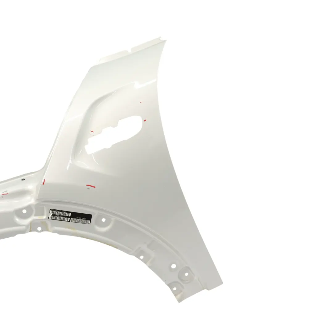 Mini F55 F56 Frente Izquierda Lado Guardabarros White Silver Metallic - A62 - SKU 7374521-WS - Número de pieza 7374521