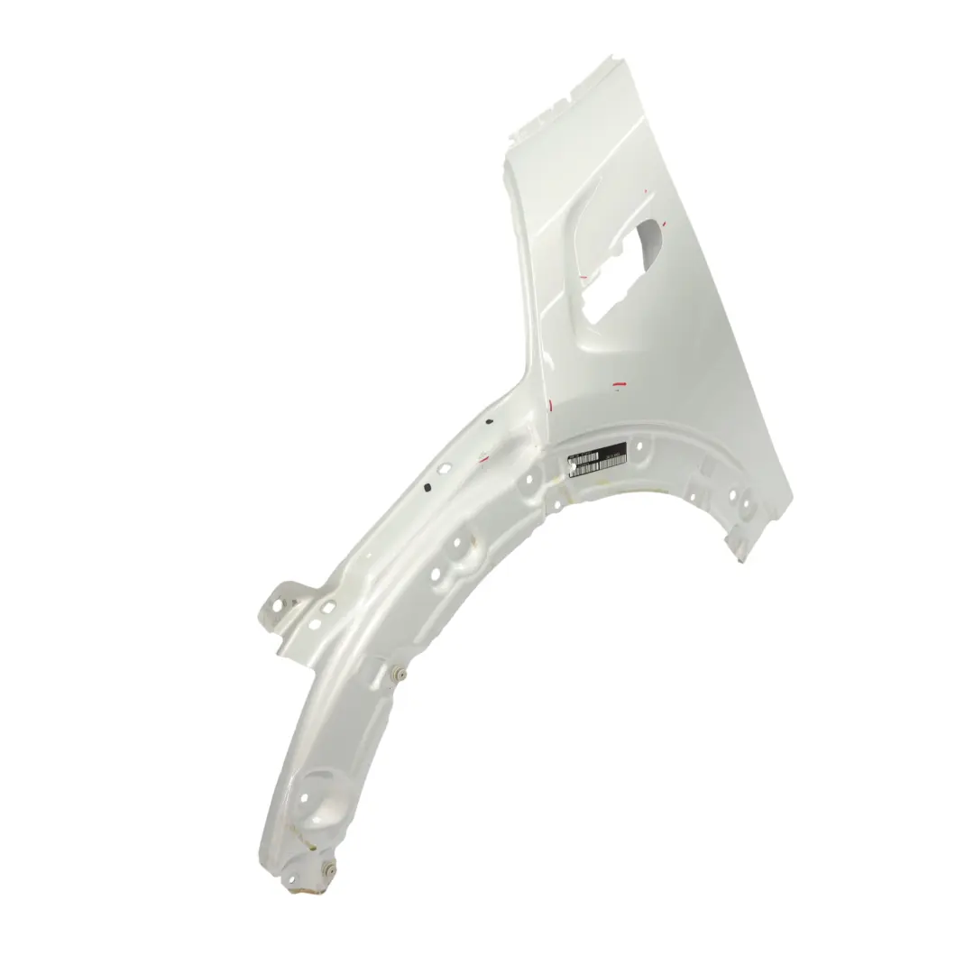 Mini F55 F56 Frente Izquierda Lado Guardabarros White Silver Metallic - A62 - SKU 7374521-WS - Número de pieza 7374521