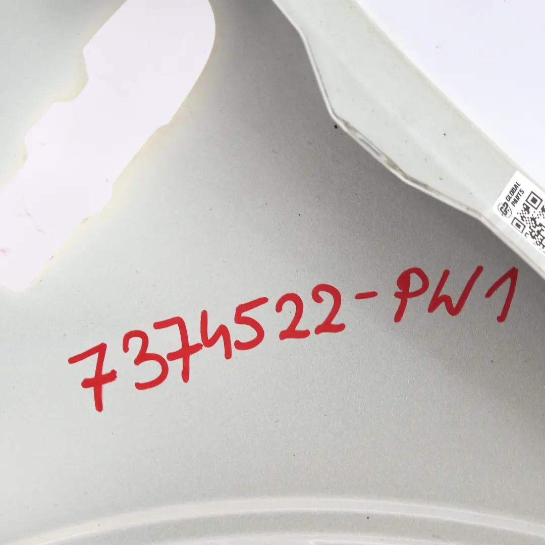 Mini F55 F56 Side Panel Front Right Wing O/S Pepper White - 850 - SKU 7374522-PW1 - Part number 7374522