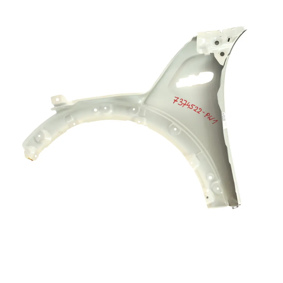 Mini F55 F56 Seitenteil Vorne Rechts Flügel Pepper White Weiss - 850 - SKU 7374522-PW1 - Teilenummer 7374522