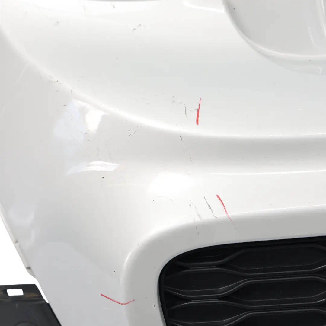 Heck Stoßstange JCW Verkleidung Abdeckung Weiß Silber Metallic A62 für Mini F56 F57 mit Teilenummer 7382173 Mini F56 F57 Heck Stoßstange JCW Verkleidung Abdeckung Weiß Silber Metallic A62 - SKU 7382173-WS - Teilenummer 7382173