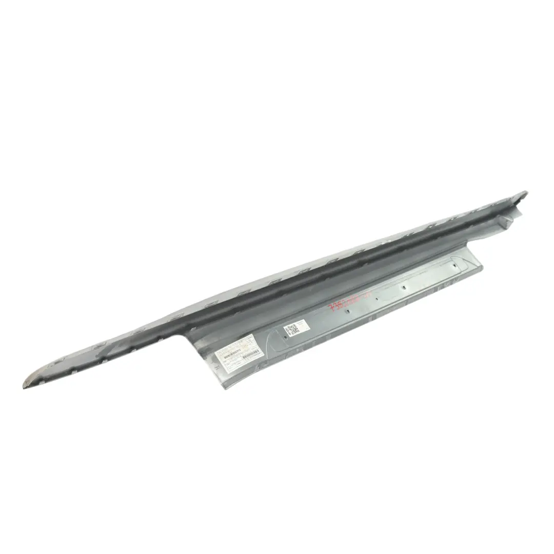 Faldón Lateral Derecho JCW Blanco Plata A62 para Mini F56 F57 con número de pieza 7382182 Mini F56 F57 Faldón Lateral Derecho JCW Blanco Plata A62 - SKU 7382182-WS - Número de pieza 7382182