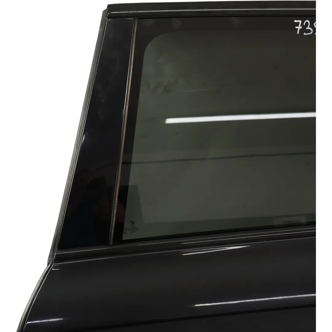 BMW F46 Gran Tourer Door Rear Left N/S Black Sapphire Metallic - 475 - SKU 7392325-BS1 - Part number 7392325
