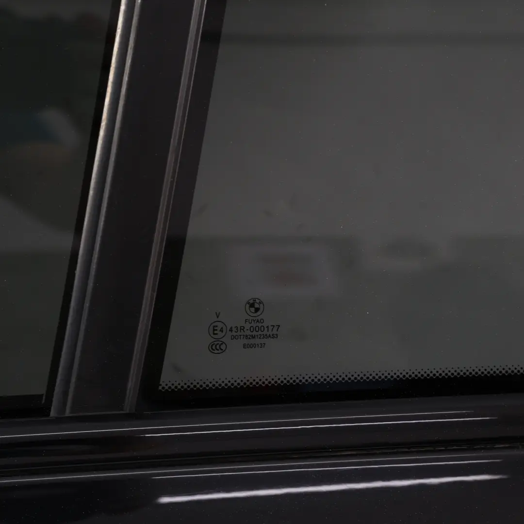 BMW F46 Gran Tourer Door Rear Left N/S Black Sapphire Metallic - 475 - SKU 7392325-BS1 - Part number 7392325