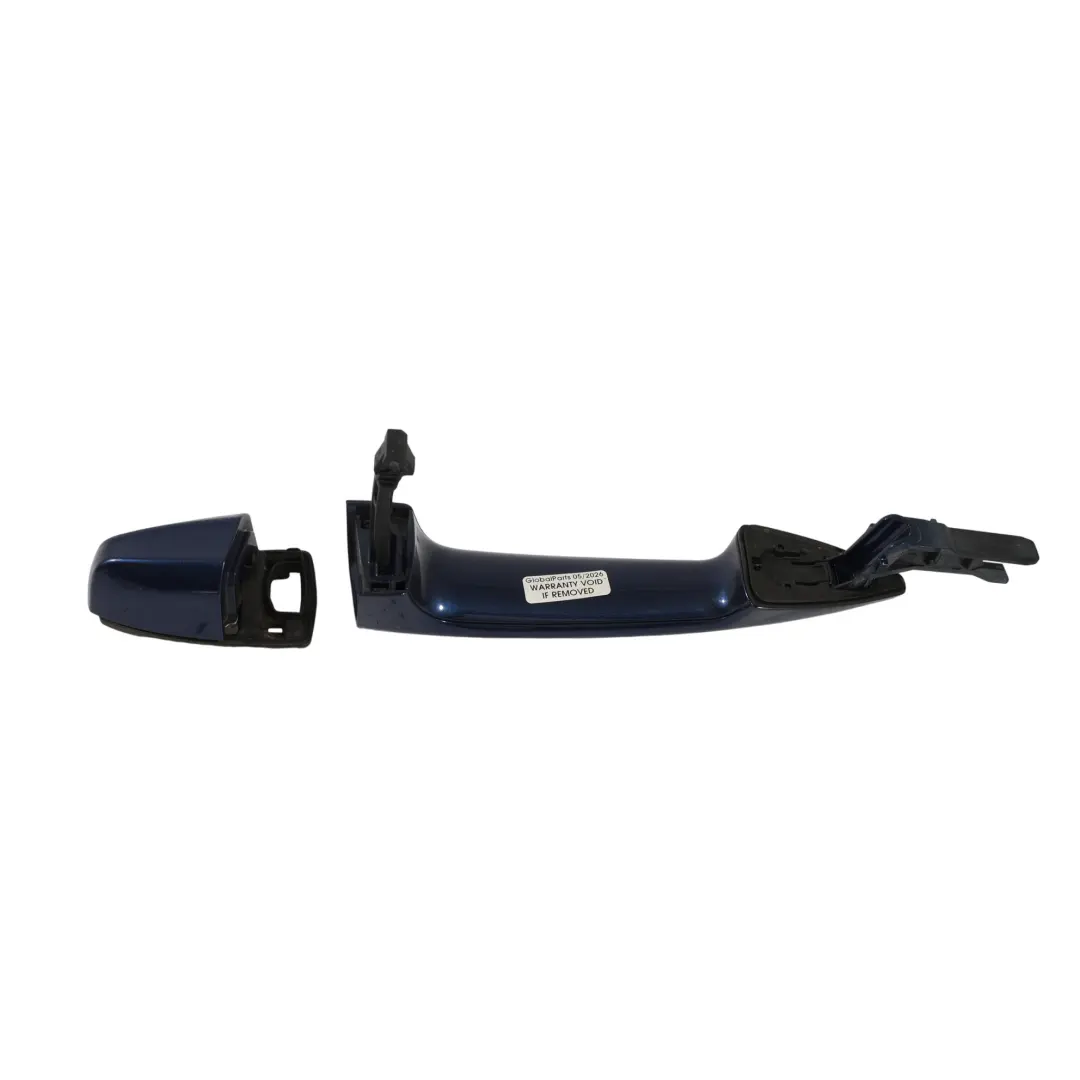BMW X5 F15 X6 F16 Maniglia Porta Post. Sinistra Blu Mediterraneo C10 - SKU 7396305-MED - Numero di parte 7396305