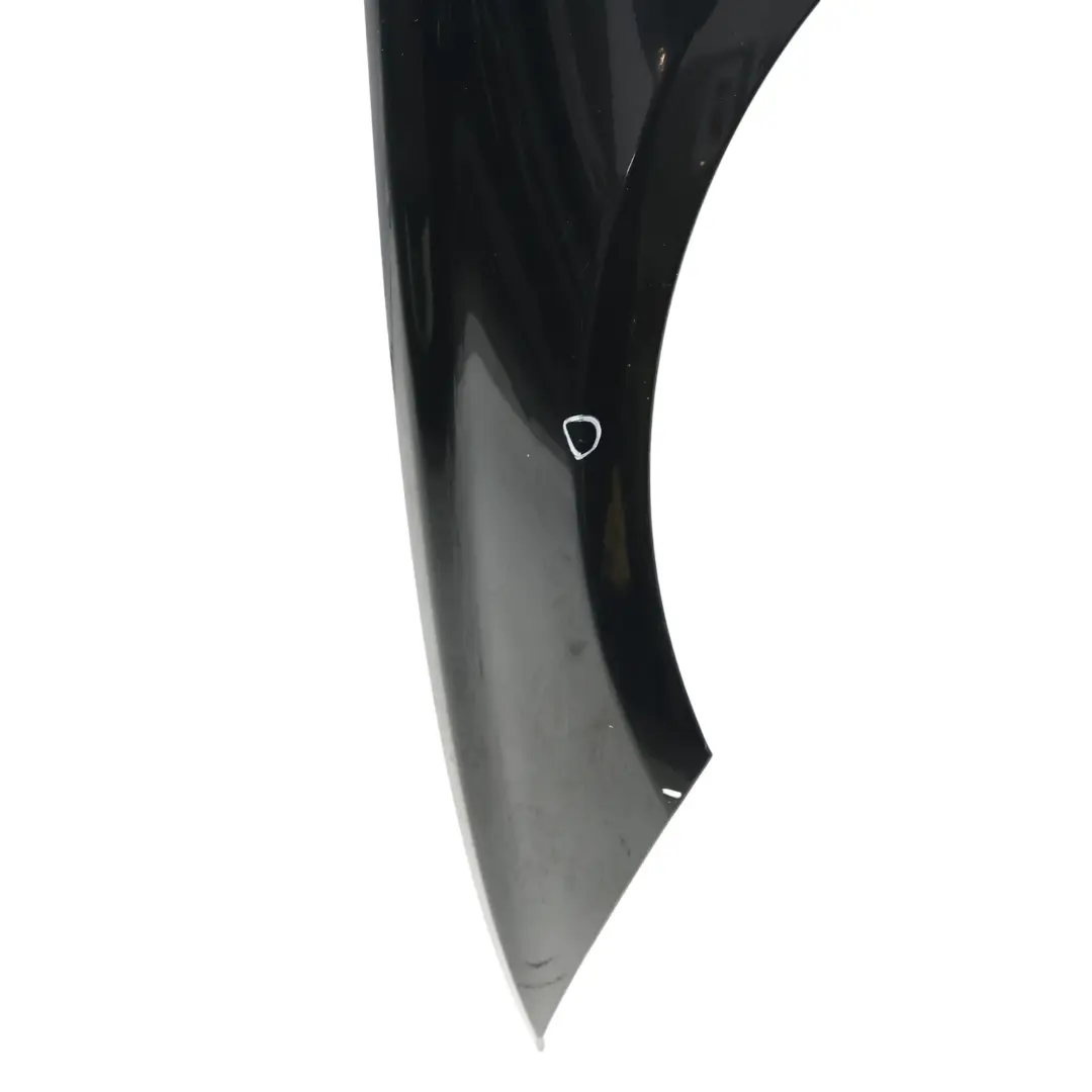 BMW F30 Guardabarros Lateral F31 Delantero Izquierdo Negro Zafiro - 475 - SKU 7438439-BS3 - Número de pieza 7438439
