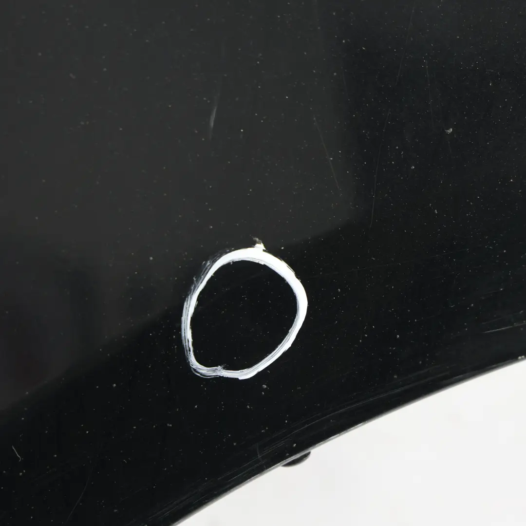 BMW F30 F31 Błotnik Lewy Przedni Black Sapphire Czarny Metalik - 475 - SKU 7438439-BS3 - Numer Części 7438439