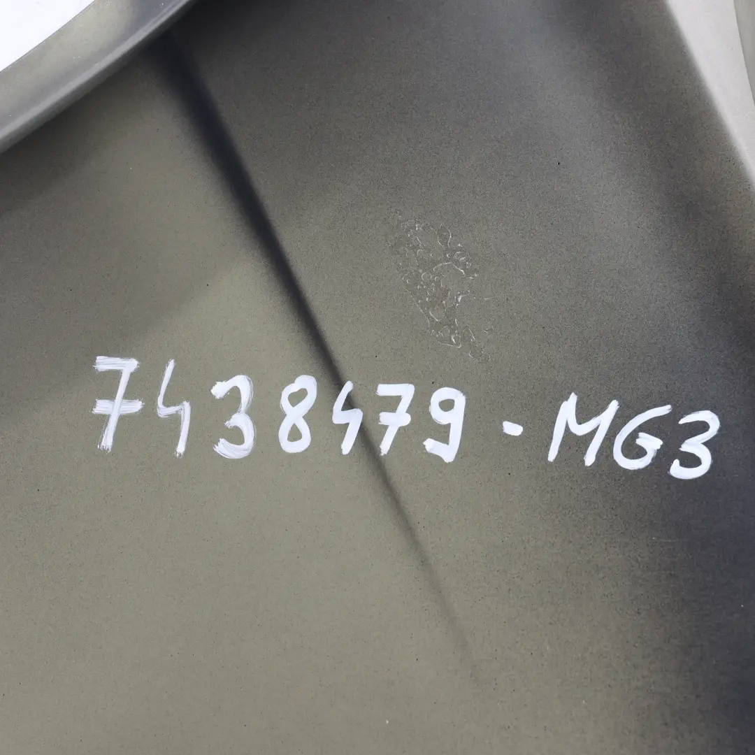 Side Wing Panel Fender Front Left N/S Mineralgrau Grey - B39 to BMW F30 F31 with Part number 7438439 BMW F30 F31 Side Wing Panel Fender Front Left N/S Mineralgrau Grey - B39 - SKU 7438439-MG3 - Part number 7438439