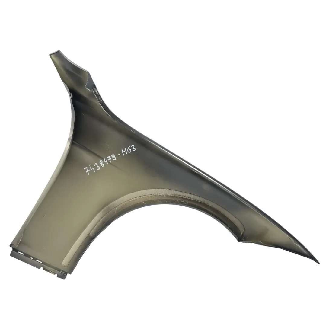 Side Wing Panel Fender Front Left N/S Mineralgrau Grey - B39 to BMW F30 F31 with Part number 7438439 BMW F30 F31 Side Wing Panel Fender Front Left N/S Mineralgrau Grey - B39 - SKU 7438439-MG3 - Part number 7438439