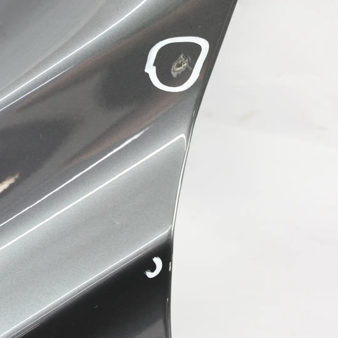 BMW F30 F31 Side Wing Panel Fender Front Left N/S Mineralgrau Grey - B39 - SKU 7438439-MG3 - Part number 7438439