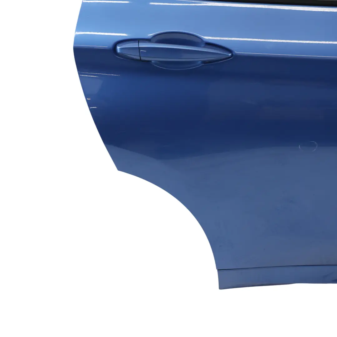 Door Right O/S Estoril Blau Metallic - B45 to BMW X1 F48 Rear with Part number 7461352 BMW X1 F48 Rear Door Right O/S Estoril Blau Metallic - B45 - SKU 7461352-EB - Part number 7461352