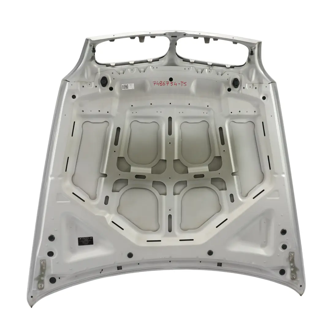 BMW X5 E70 Maska Pokrywa Silnika Titansilber Srebrny Metalik - 354 - SKU 7486754-TS - Numer Części 7486754