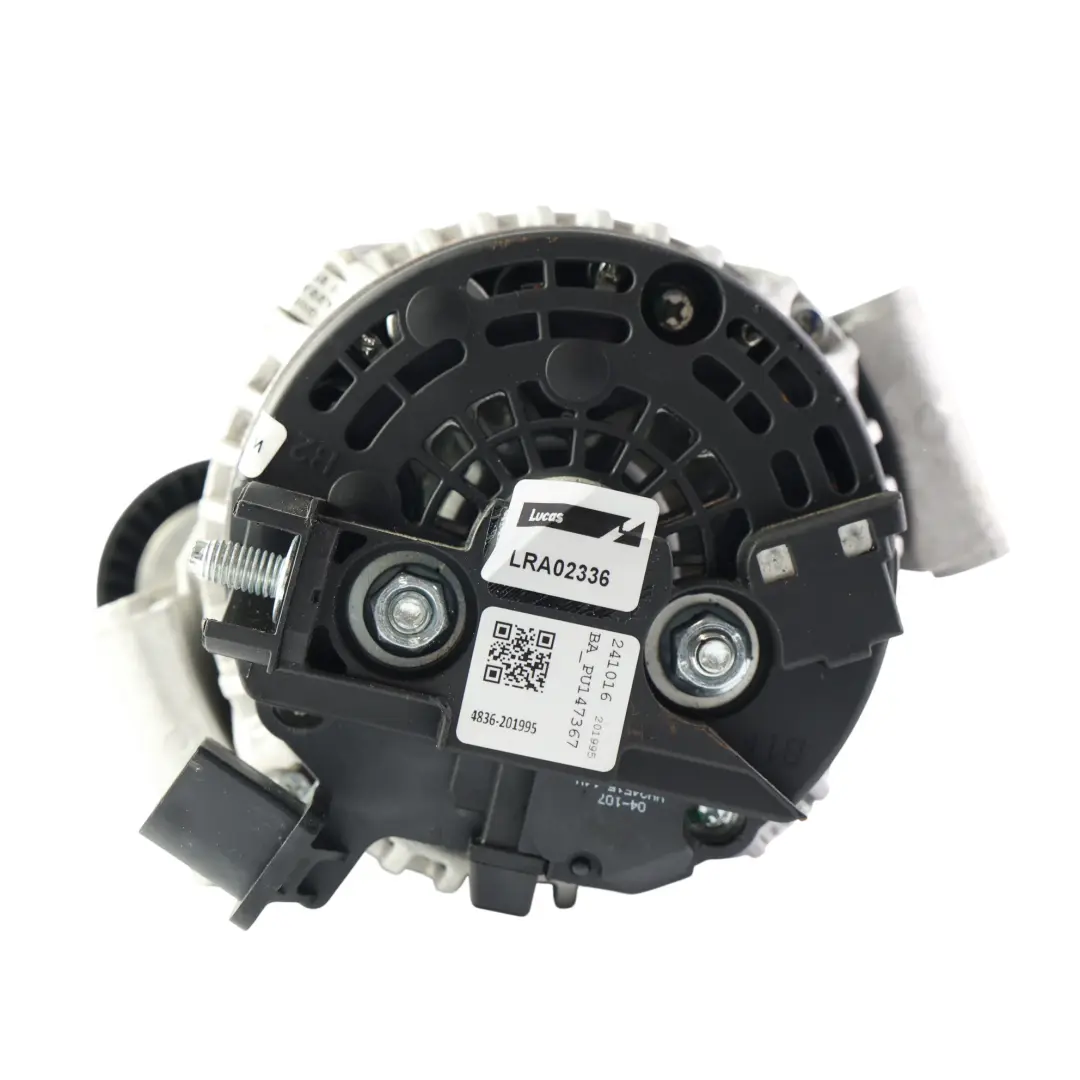 Alternador Generador Lucas 150A para BMW E81 E87 E90 E91 LCI con número de pieza 7532966 BMW E81 E87 E90 E91 LCI Alternador Generador Lucas 150A - SKU 7532966-2 - Número de pieza 7532966