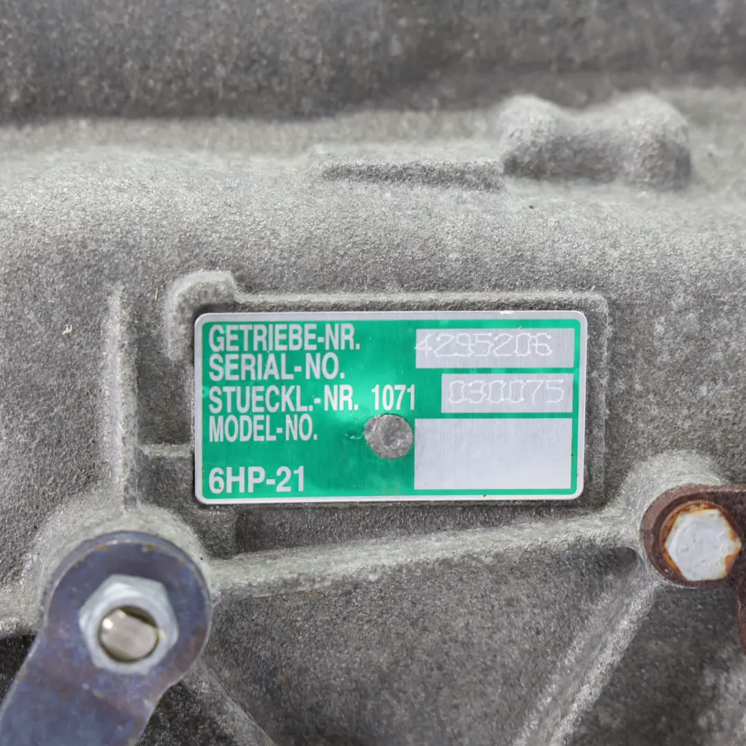 N53 Automatic Gearbox GA6HP19Z WARRANTY to BMW E90 E91 E92 E93 325i with Part number 7630973 BMW E90 E91 E92 E93 325i N53 Automatic Gearbox GA6HP19Z WARRANTY - SKU 7630973 - Part number 7630973