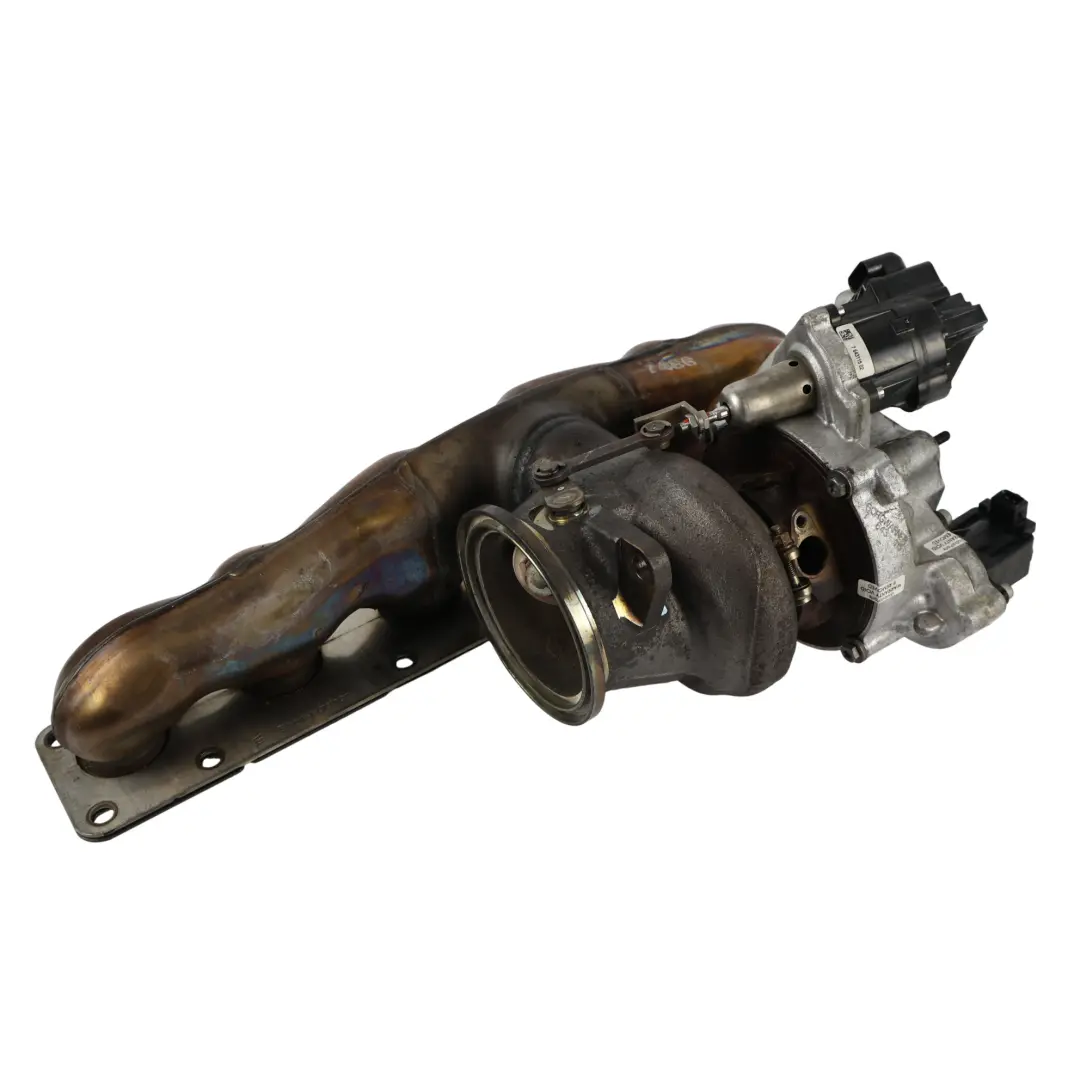 N55 Benzin Turbolader Abgaskrümmer für BMW F07 F10 X3 F25 F30 F32 mit Teilenummer 7643115 BMW F07 F10 X3 F25 F30 F32 N55 Benzin Turbolader Abgaskrümmer - SKU 7643115 - Teilenummer 7643115