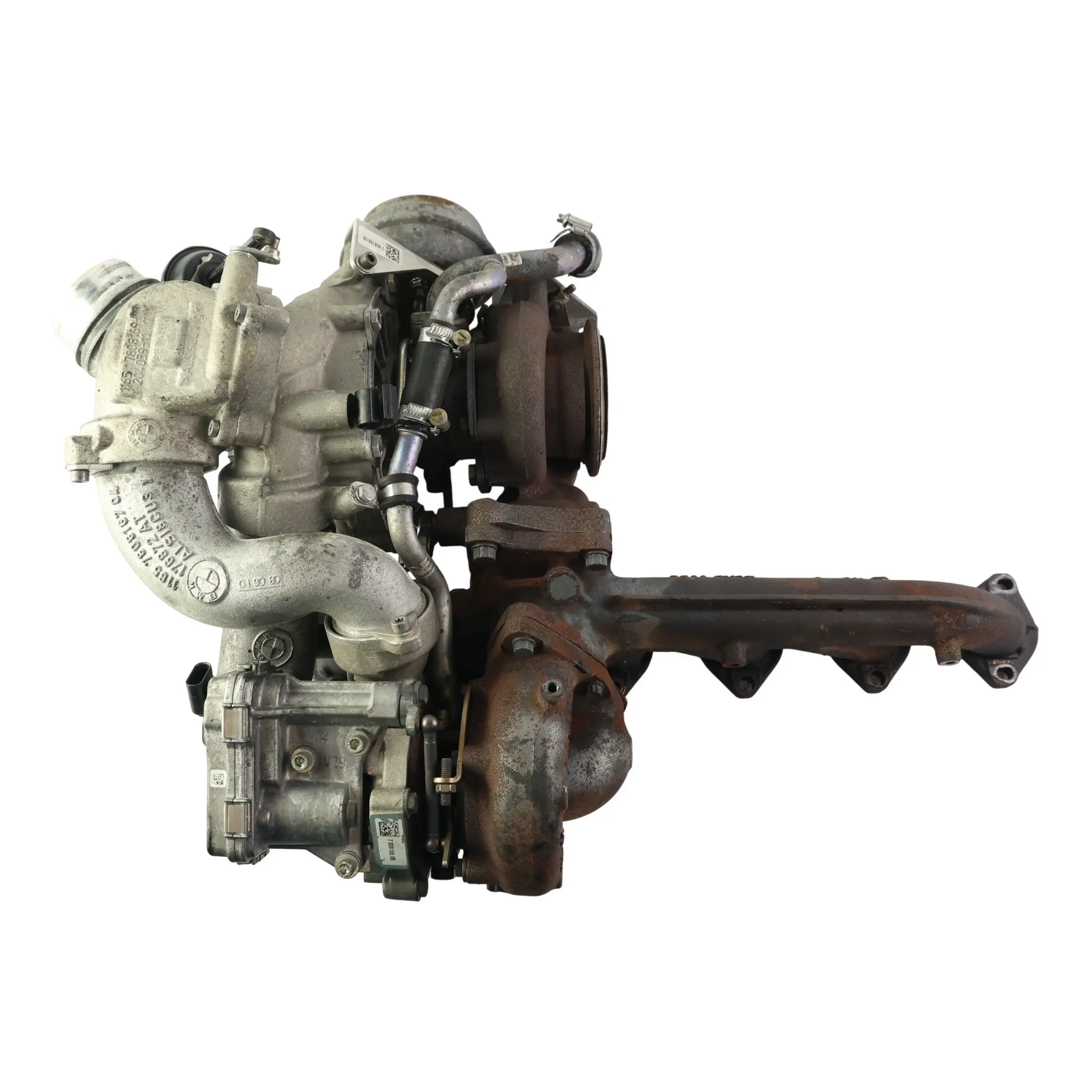 BMW X5 E70 LCI F07 F10 Turbocompresor Bi-Turbo 535d 40dX N57S Diesel 7808363
