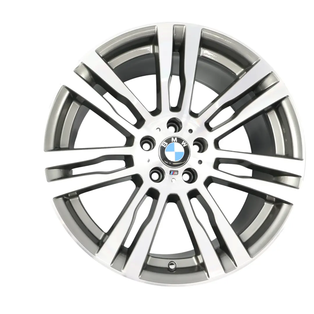 BMW E70 Felga Szara M Double Spoke Przednia 20" 10J ET40 Tylna 11J 7842183 - SKU 7842183-SET1 - Numer Części 7842183-SET1