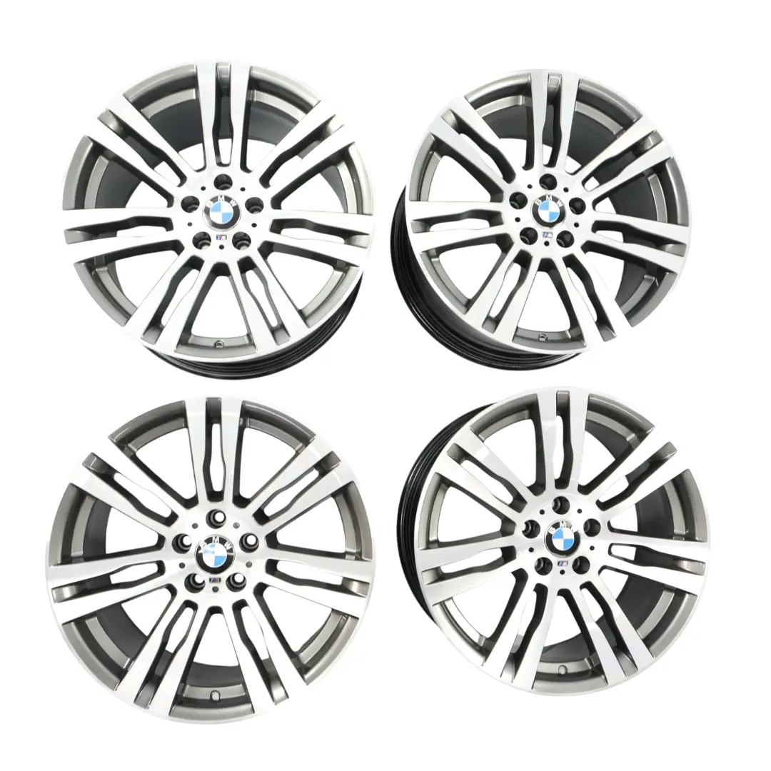 Felga Szara M Double Spoke Przednia 20" 10J ET40 Tylna 11J 7842183 do BMW E70 o numerze 7842183-SET1 BMW E70 Felga Szara M Double Spoke Przednia 20" 10J ET40 Tylna 11J 7842183 - SKU 7842183-SET1 - Numer Części 7842183-SET1