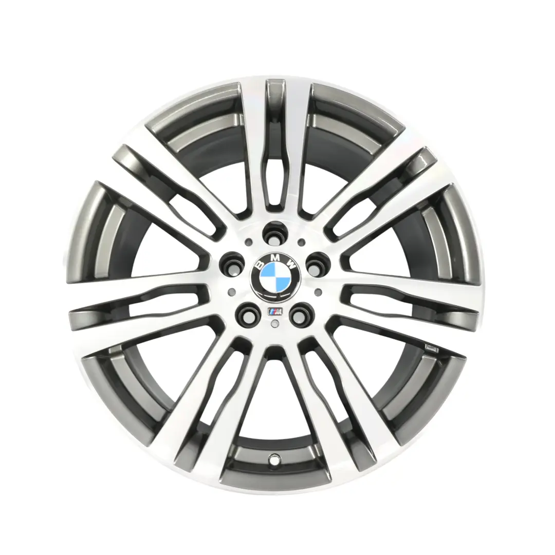 BMW E70 Felge Grau M Doppel Speiche Vorne 20" 10J ET:40 Hinten 11J 7842183 - SKU 7842183-SET1 - Teilenummer 7842183-SET1