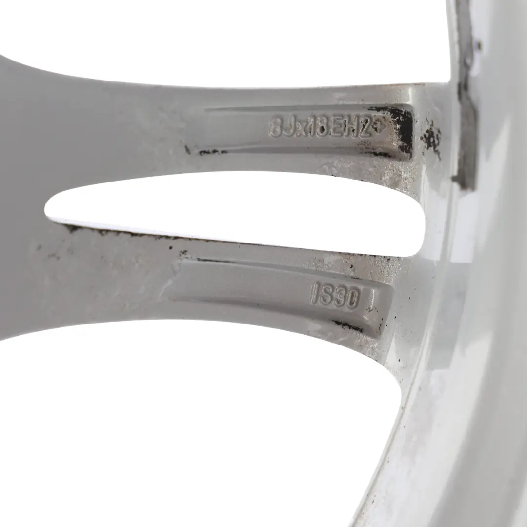 Alloy Rim M Double Spoke 350 8J 18" ET:30 to BMW F10 F11 F12 Silver Wheel with Part number 7842650 BMW F10 F11 F12 Silver Wheel Alloy Rim M Double Spoke 350 8J 18" ET:30 - SKU 7842650-1 - Part number 7842650