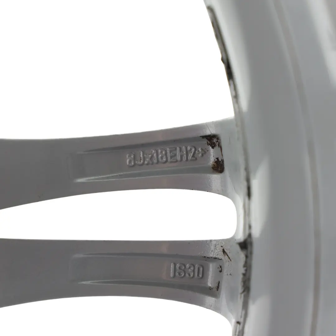 BMW 6 F10 F11 F12 Argento Cerchione IN Lega Ruota M Doppio Raggio 350 8J 18 " - SKU 7842650-2 - Numero di parte 7842650