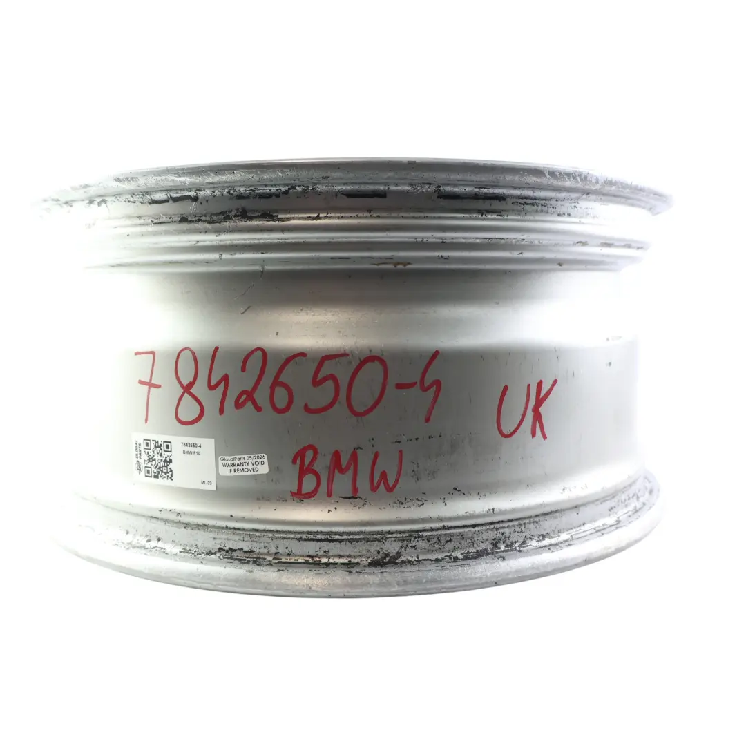BMW F10 F11 F12 Silver Wheel Alloy Rim M Double Spoke 350 8J 18" ET:30 - SKU 7842650-4 - Part number 7842650